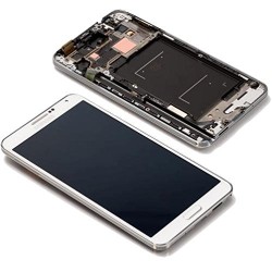 TOUCH+DISPLAY+FRAME SAMSUNG GALAXY NOTE 3 N9005 WHITE